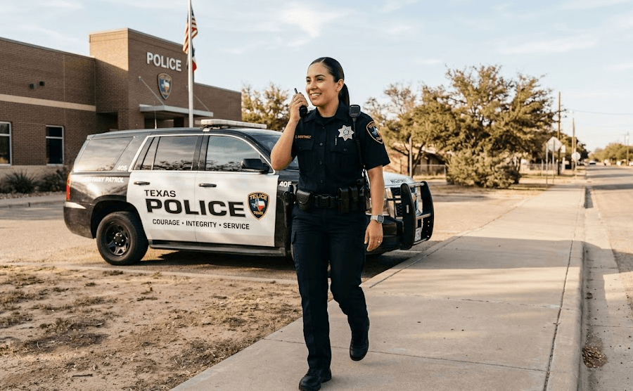 Salle de contrôle police