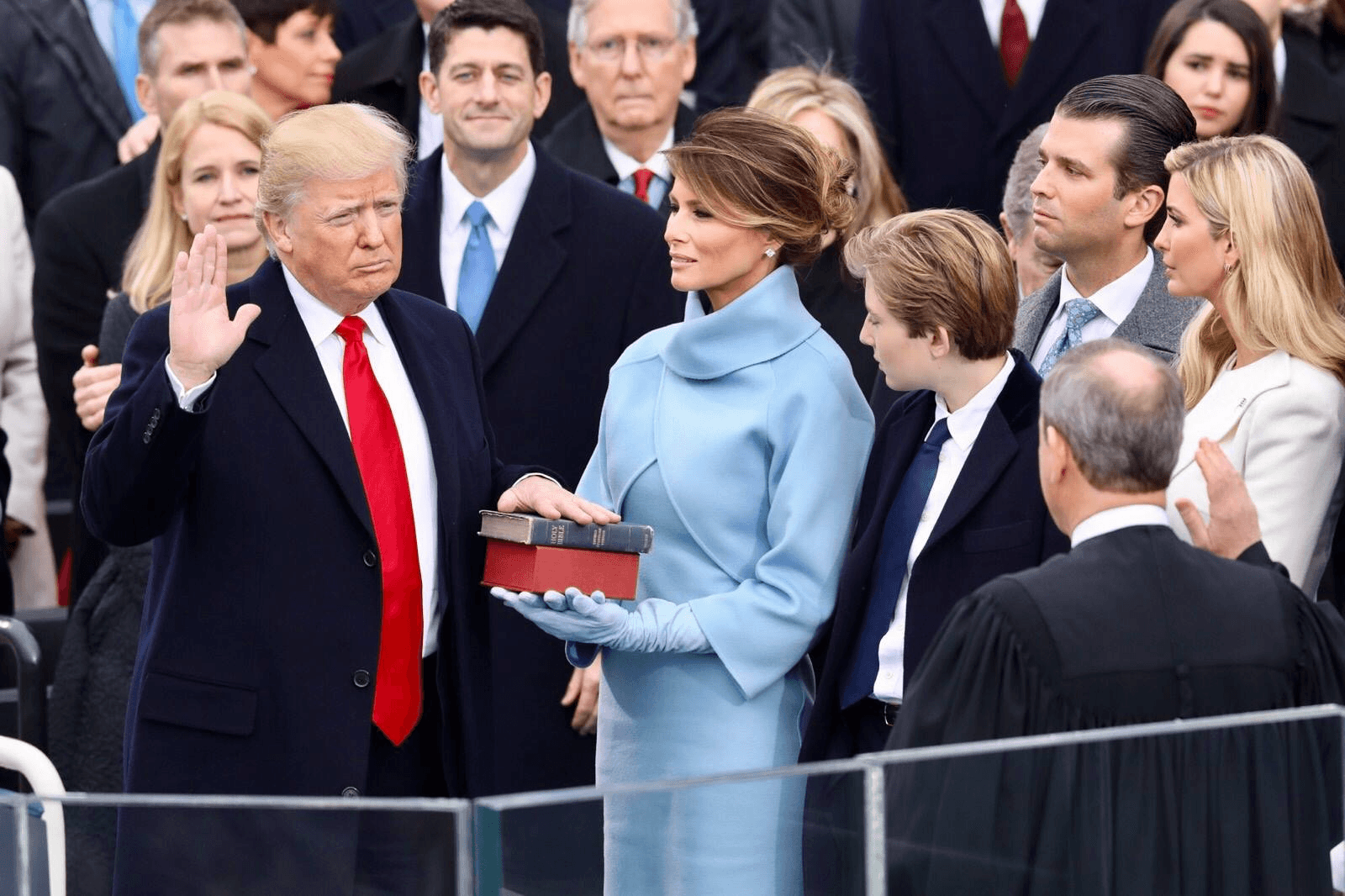 Trump Melania mères militaires