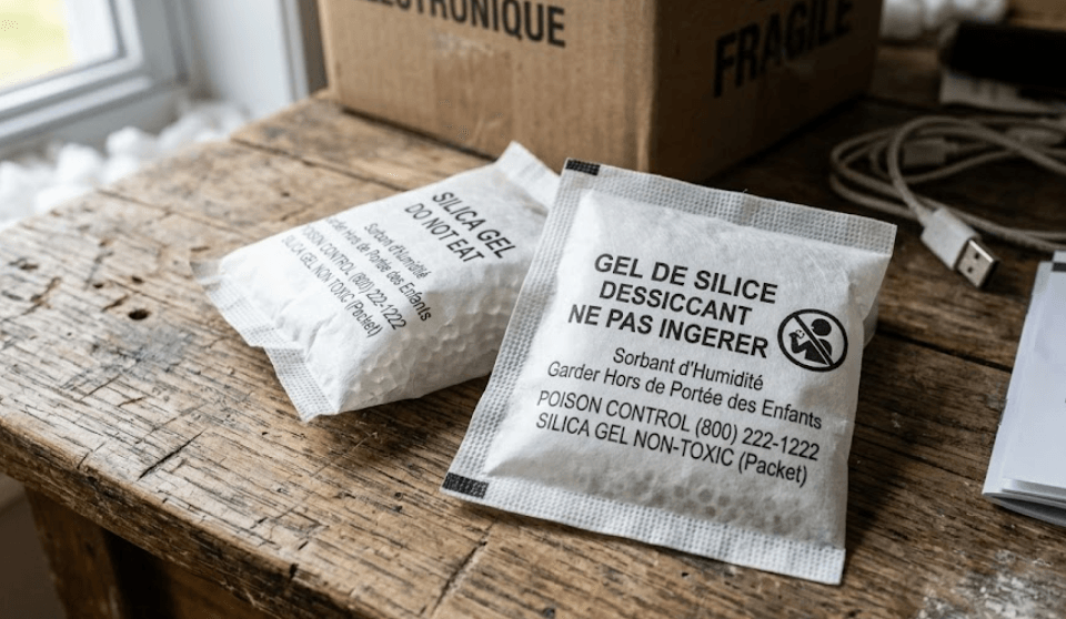 silice sachets