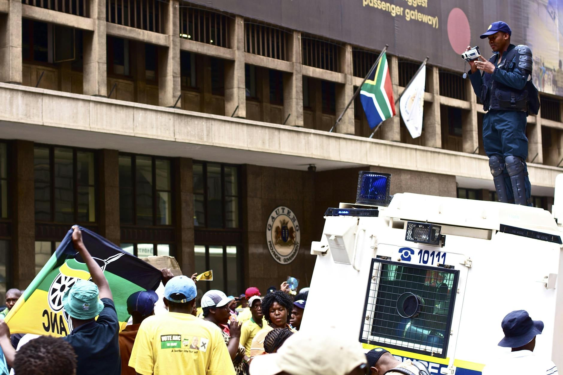 Manifestation anti-migrants Pretoria