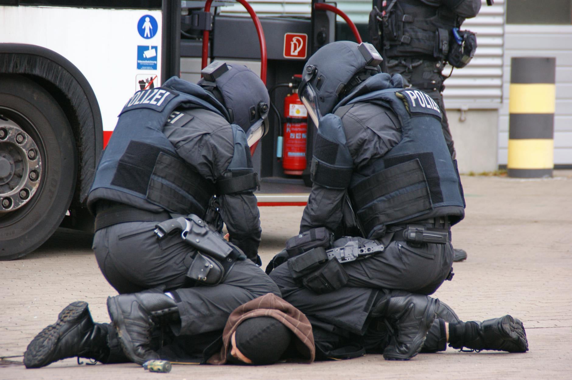 Hambourg police arrestation