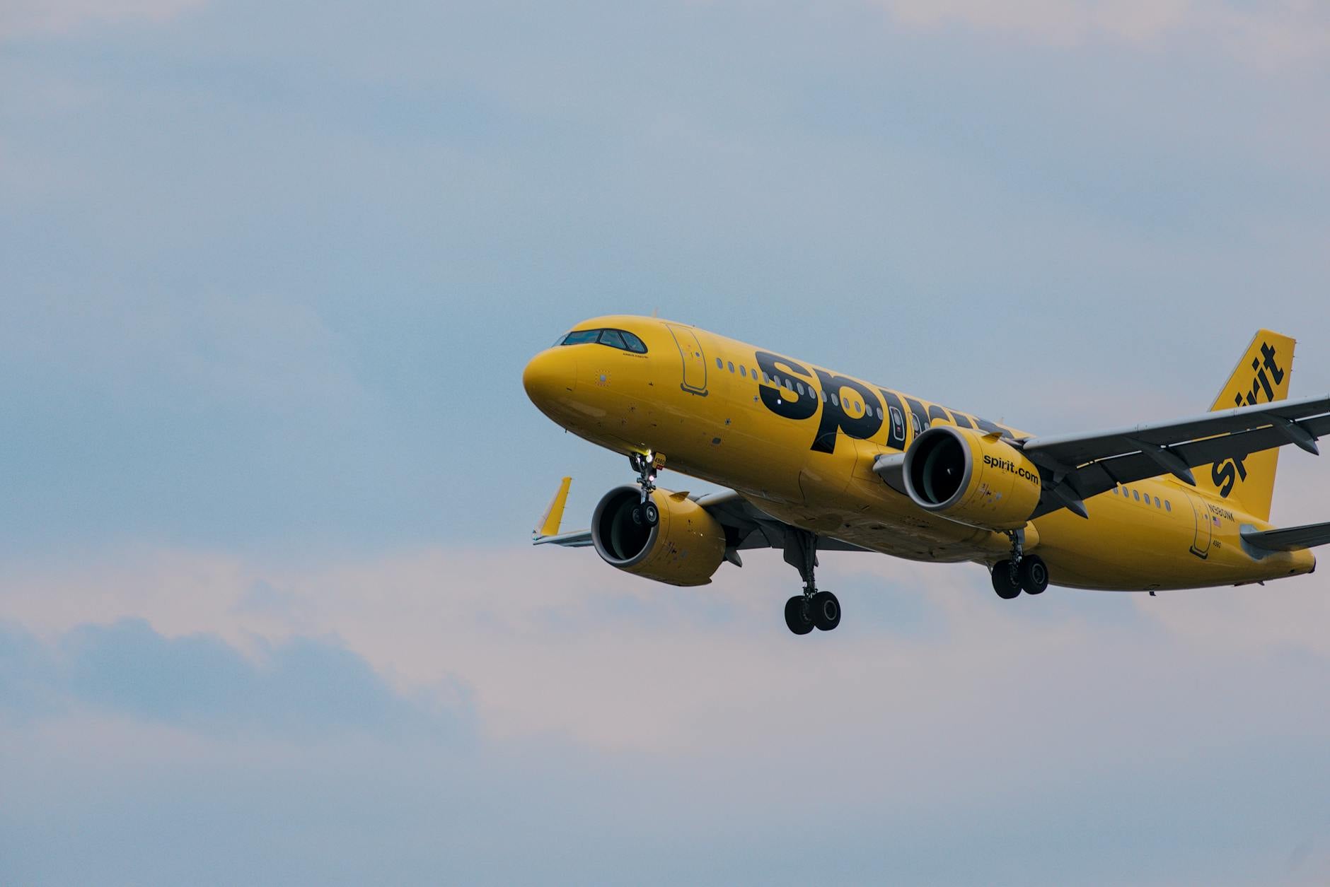 Pilote Spirit Airlines larmes
