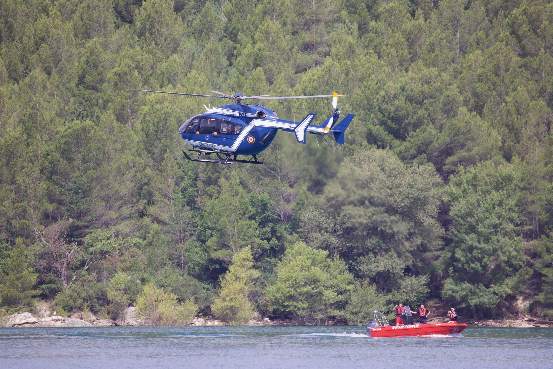 Gendarme analyse incendie