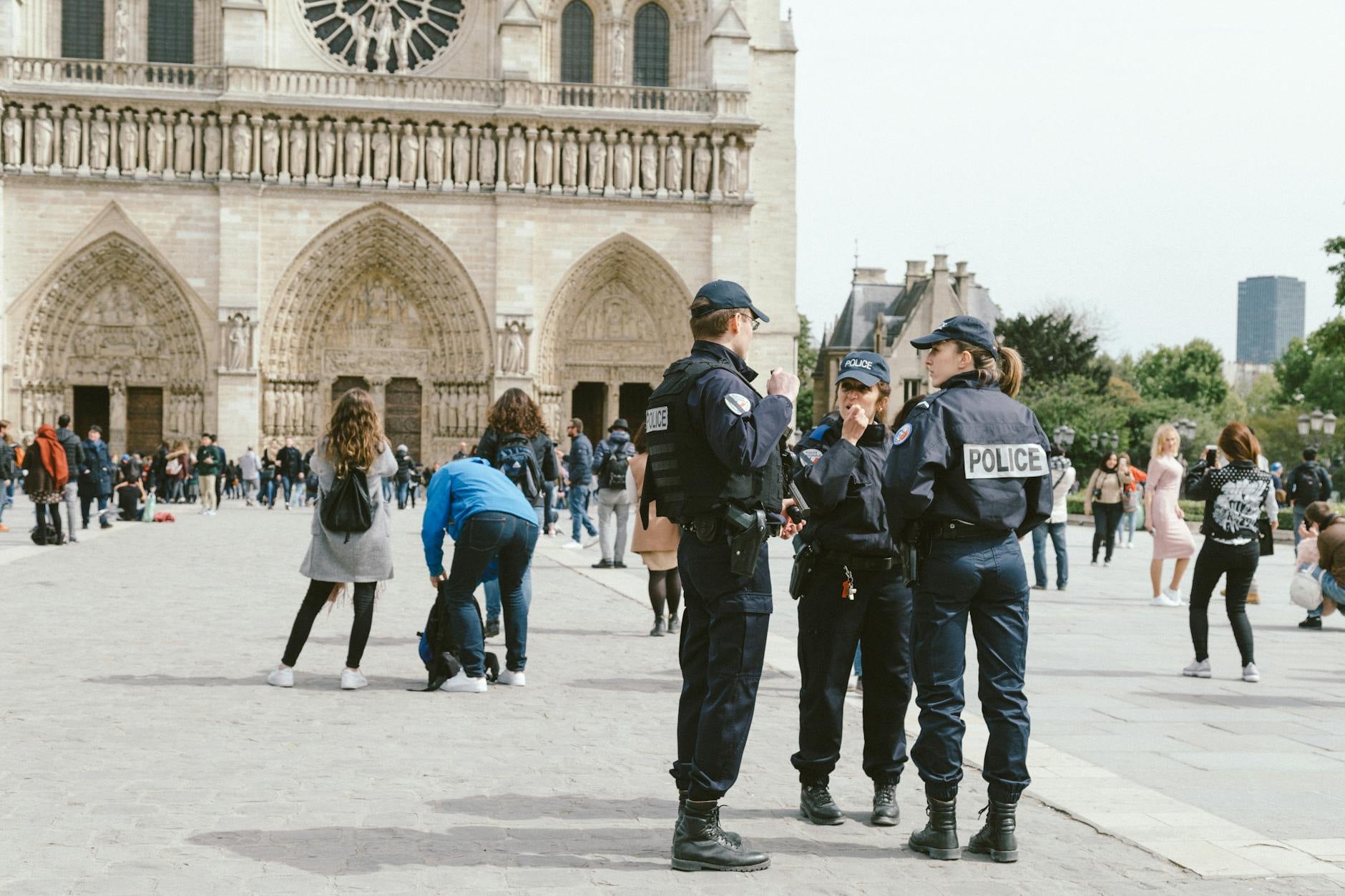 Police Paris manifestation