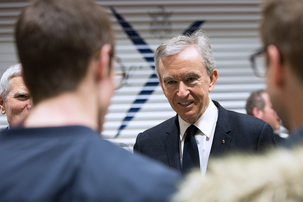 Bernard Arnault Fabien Gay