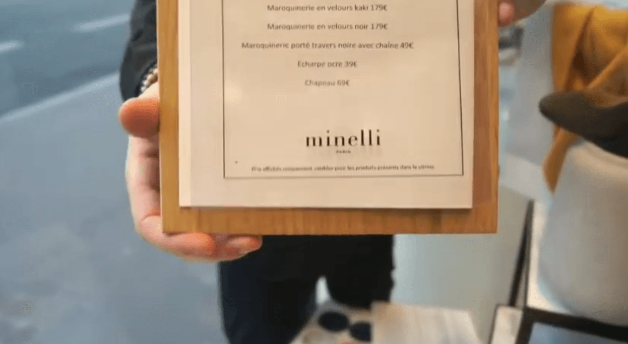 Minelli magasin fermé