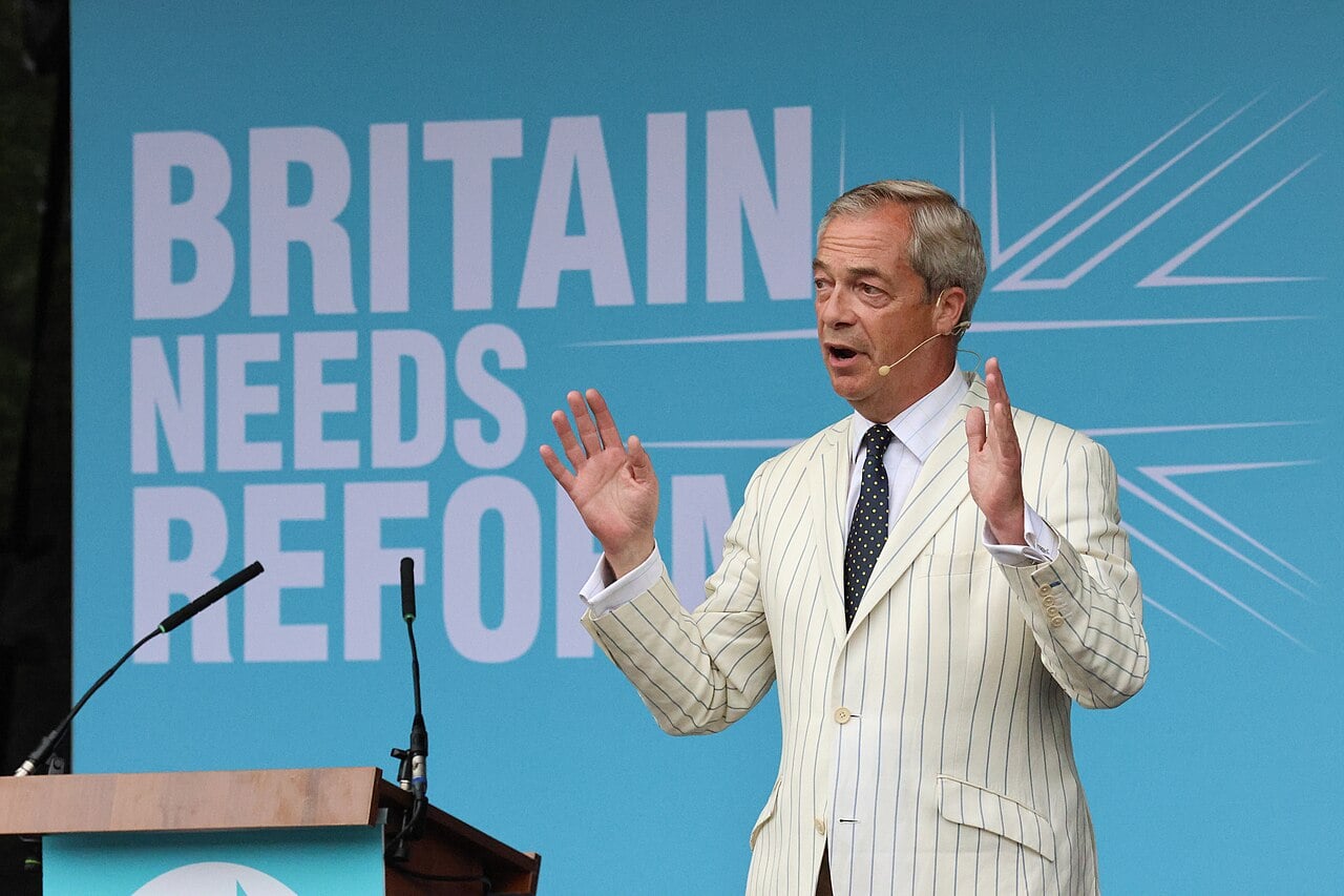 Nigel Farage BBC micro