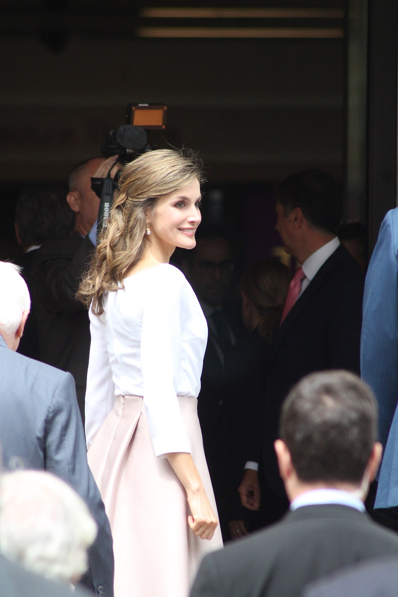 Reine Letizia pape Barcelone
