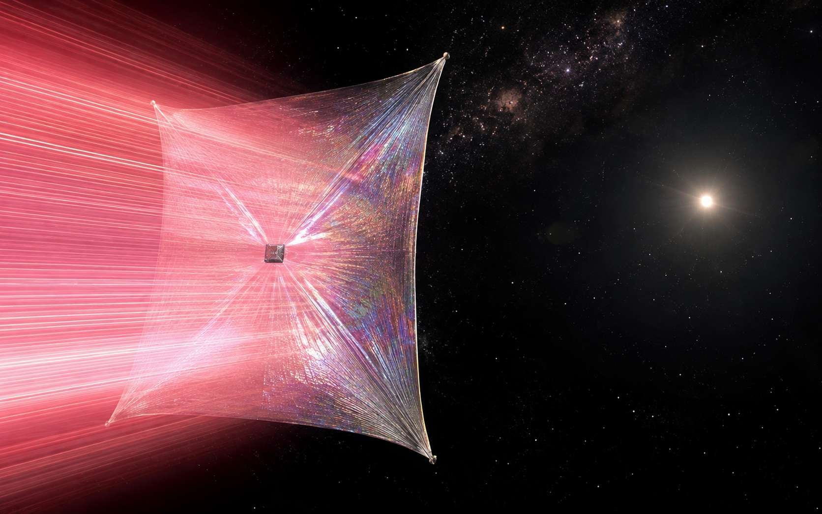 Sonde spatiale voile solaire