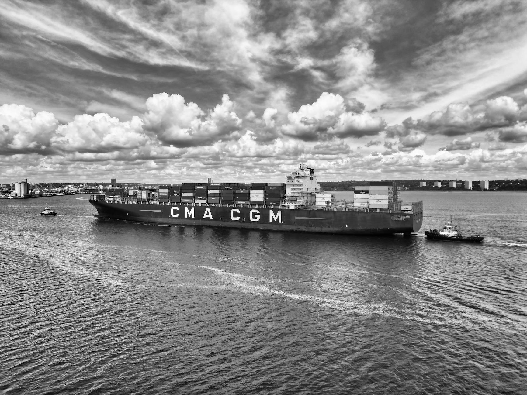 CMA CGM lance son géant des mers sous pavillon français