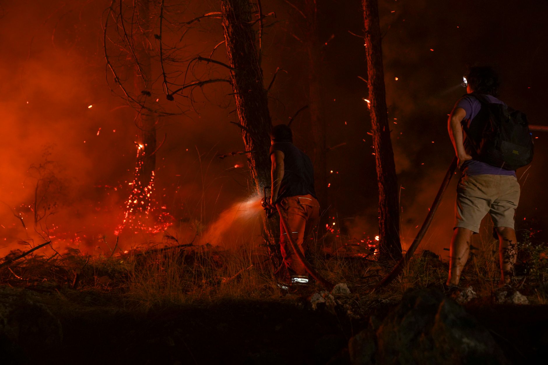 Haute-Corse : les pompiers au front sans moyens aériens suffisants